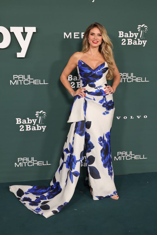 HEIDI KLUM at 2024 Baby2Baby Gala Presented by Paul Mitchel in Los Angeles 11/09/2024