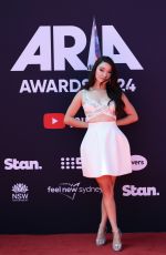 HELEINA ZARA at 2024 ARIA Awards at Hordern Pavilion in Sydney 11/20/2024