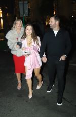 HELEN FLANAGAN and SOPHIA TALBOT Leaves The Ivy Restaurant Launch in Liverpool 11/14/2024