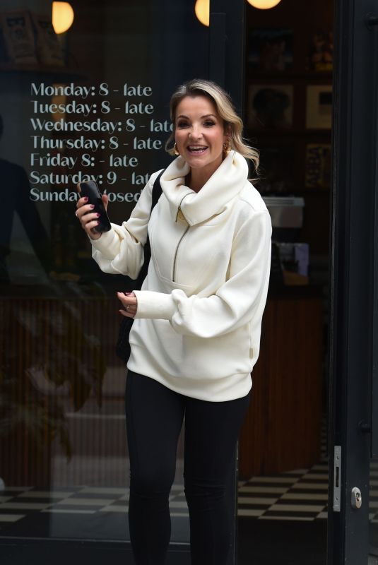 HELEN SKELTON Leaves BBC Morning Live Studios in Manchester 11/06/2024