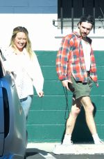 HILARY DUFF and Matthew Koma Leaves a Studio in Los Angeles 11/18/2024