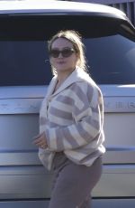 HILARY DUFF Leaves Target in Los Angeles 11/14/2024