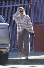 HILARY DUFF Leaves Target in Los Angeles 11/14/2024