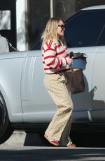 HILARY DUFF Out and About in Los Angeles 11/16/2024