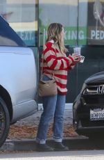 HILARY DUFF Out Shopping in Studio City 11/27/2024