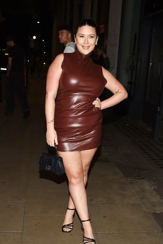 HOLLY DITCHFIELD Night Out in Manchester 11/02/2024