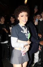 ICE SPICE Leaves Dinner at Siena in Paris 11/10/2024