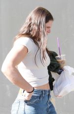 ILONA MAHER Arrives at DWTS Rehearsals in Los Angeles 11/07/2024