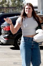 ILONA MAHER Arrives at DWTS Rehearsals in Los Angeles 11/07/2024