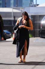 ILONA MAHER Leaves Dancing With the Stars Rehearsals in Los Angeles 10/31/2024
