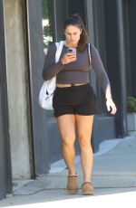 ILONA MAHER Leaves DWTS Dance Studio 11/14/2024