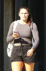 ILONA MAHER Leaves DWTS Dance Studio 11/14/2024