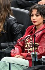 ISABELA MERCED at NBA Game Between Los Angeles Clippers and Utah Jazz in Inglewood 11/17/2024
