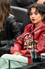ISABELA MERCED at NBA Game Between Los Angeles Clippers and Utah Jazz in Inglewood 11/17/2024