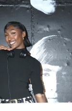 ISAN ELBA at Alice + Olivia Celebrates Their Beatles Collaboration in New York 11/12/2024