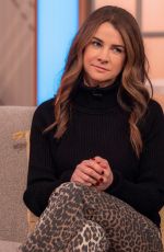 IZZY JUDD at Lorraine TV Show in London 11/21/2024