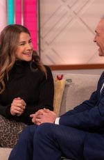 IZZY JUDD at Lorraine TV Show in London 11/21/2024