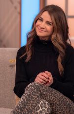 IZZY JUDD at Lorraine TV Show in London 11/21/2024