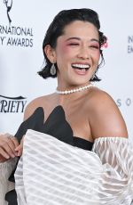 JACQUELINE SATO at 2024 International Emmy Awards at Hilton Times Square Hotel in New York 11/25/2024