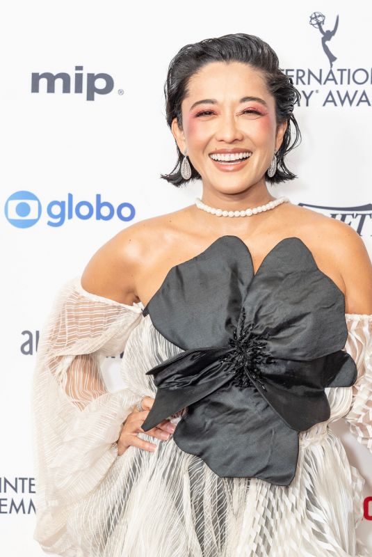 JACQUELINE SATO at 2024 International Emmy Awards at Hilton Times Square Hotel in New York 11/25/2024