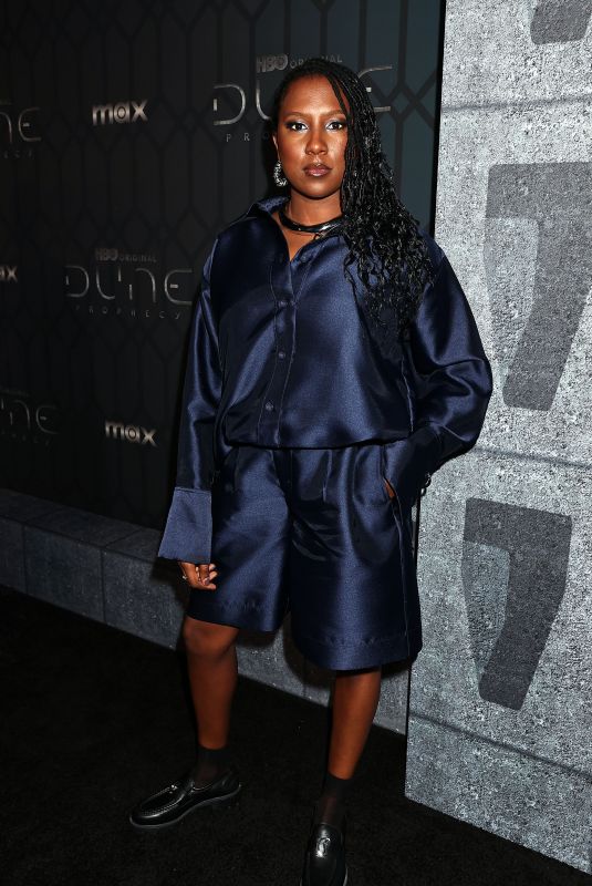 JADE ANOUKA at After-Party of Premiere of HBO Original Drama Series Dune: Prophecy in New York 10/30/2024