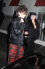 JAIME WINSTONE Arrives at Kate Moss Celebrates Her New Range for Zara in London 11/28/2024