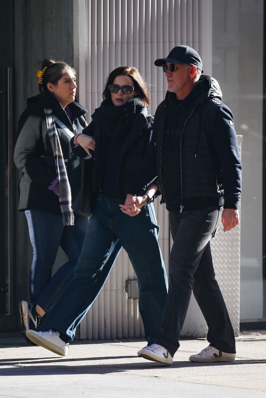 JAIMIE ALEXANDER and Jorge Mora Out in New York 11/23/2024