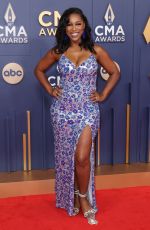 JANINE RUBENSTEIN at 58th Annual CMA Awards at Bridgestone Arena in Nashville 11/20/2024