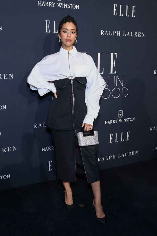 JASMIN SAVOY BROWN at 2024 Elle Women in Hollywood Gala in Beverly Hills 11/19/2024