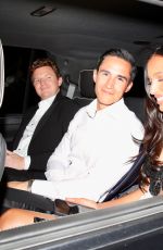 JASMINE TOOKES Arrives at Leonardo DiCaprio