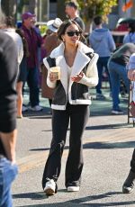 JENN TRAN and Sasha Farber Out Shopping at Studio City Farmer