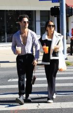 JENN TRAN and Sasha Farber Out Shopping at Studio City Farmer