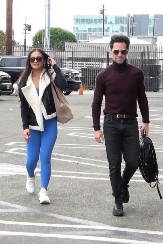 JENN TRAN Arrives at Rehearsals at Dancing With The Stars Studio in Los Angeles 11/24/2024