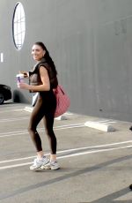 JENNA JOHNSON and Joey Graziadei Leaves DWTS Rehearsal Studio 11/25/2024