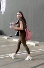 JENNA JOHNSON and Joey Graziadei Leaves DWTS Rehearsal Studio 11/25/2024