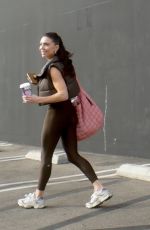 JENNA JOHNSON and Joey Graziadei Leaves DWTS Rehearsal Studio 11/25/2024