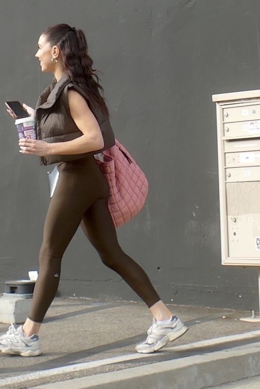 JENNA JOHNSON and Joey Graziadei Leaves DWTS Rehearsal Studio 11/25/2024