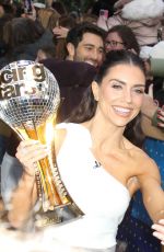 JENNA JOHNSON Celebrates DWTS Win on Good Morning America 11/27/2024
