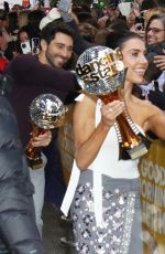 JENNA JOHNSON Celebrates DWTS Win on Good Morning America 11/27/2024
