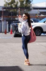 JENNA JOHNSON Leaves Dancing With the Stars Rehearsals in Los Angeles 10/31/2024