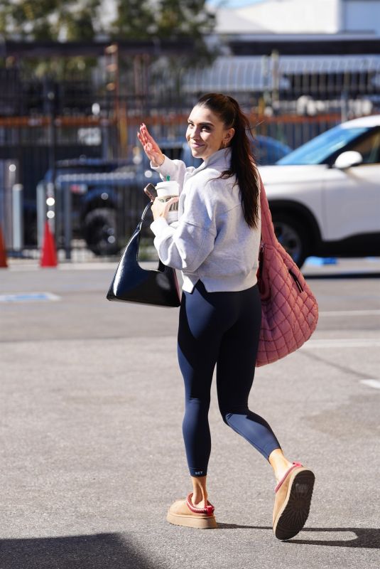 JENNA JOHNSON Leaves Dancing With the Stars Rehearsals in Los Angeles 10/31/2024
