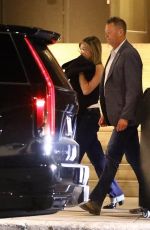 JENNIFER ANISTON Out form Dinner with a Friend in West Hollywood 11/08/2024