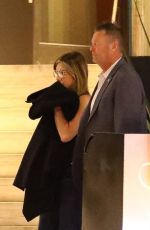 JENNIFER ANISTON Out form Dinner with a Friend in West Hollywood 11/08/2024