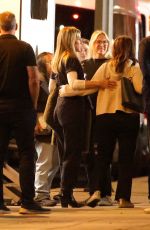 JENNIFER ANISTON with The Morning Show Dad, Jeremy Irons in Los Angeles 11/12/2024