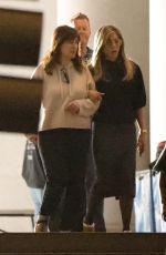 JENNIFER ANISTON with The Morning Show Dad, Jeremy Irons in Los Angeles 11/12/2024
