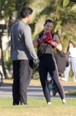 JENNIFER GARNER Does Some Boxing on the Set of The Last Thing He Told Me 11/14/2024