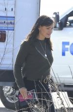 JENNIFER GARNER Films Driving Scene at Pacific Coast Highway in Los Angeles 11/18/2024
