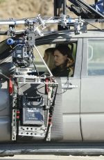 JENNIFER GARNER Films Driving Scene at Pacific Coast Highway in Los Angeles 11/18/2024