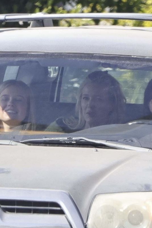 JENNIFER GARNER Films Driving Scene at Pacific Coast Highway in Los Angeles 11/18/2024