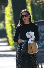 JENNIFER GARNER Leaves United Methodist Church in Los Angeles 11/10/2024